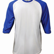 Adult Performance 3/4 Sleeve Raglan-Sleeve Baseball Undershirt