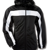Adult Brushed Tricot Hooded Jacket